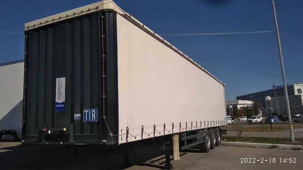 Продаётся полуприцеп тентовый (шторный)