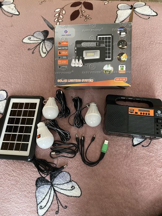 Sistem de iluminat solar