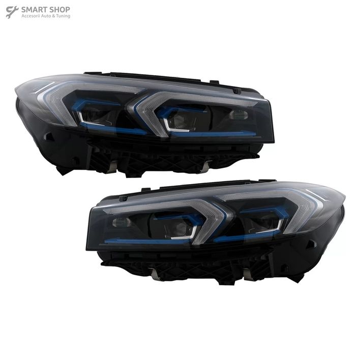Faruri BMW Seria 3 G20 G21 G28 (2018-2021) cu LED Conversie la LCI