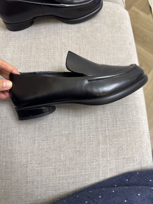 Лоферы Ecco кожаные