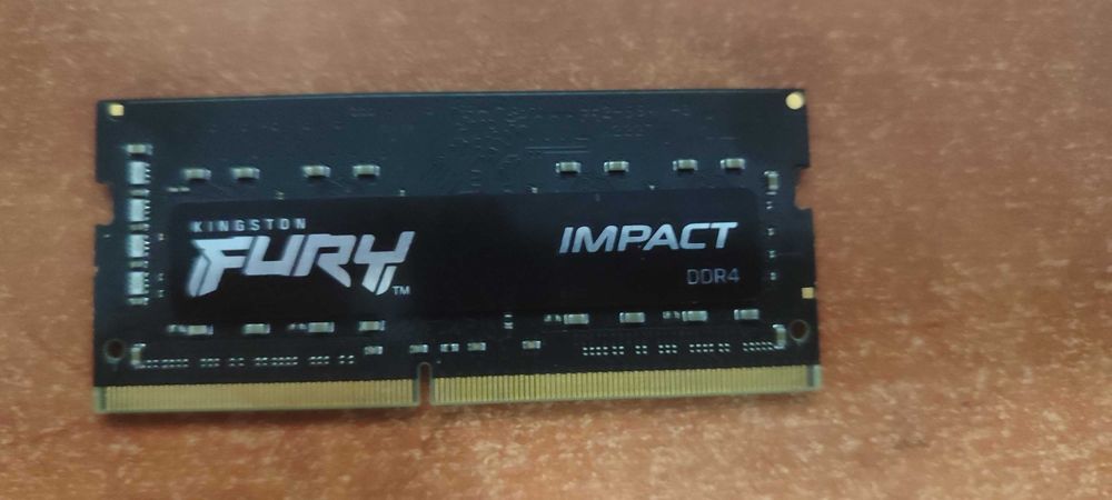Memorie Laptop Kingston FURY Impact, 8GB DDR4, 2666MHz CL15