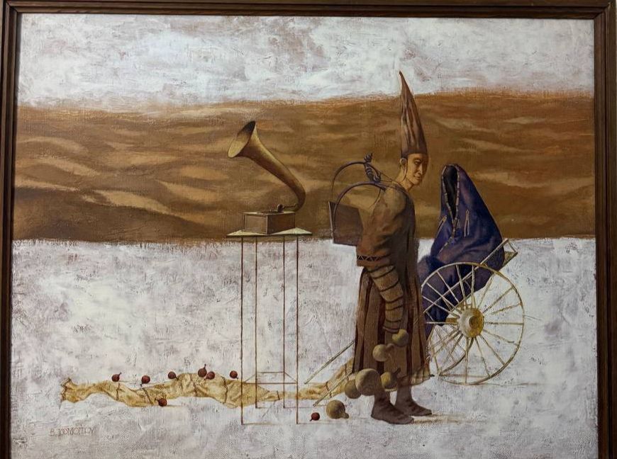 Художник Бабур Исмаилов