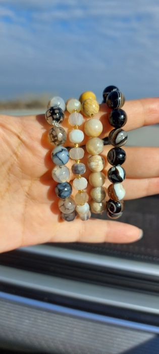 Браслеты из камней с Тибета класса А