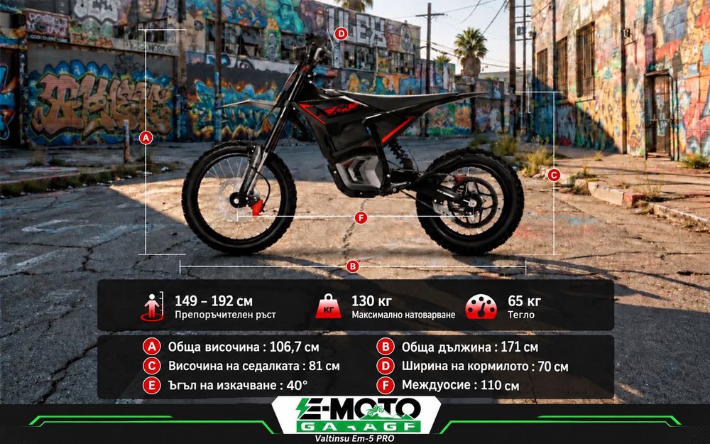 Valtinsu EM електрически кросов мотор