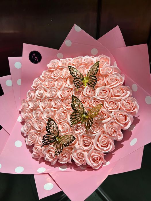 Buchet trandafiri sapun/ cadou ziua indragostitilor valentine s day