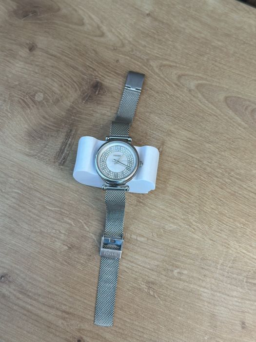 Ceas Fossil Carlie cu cristale