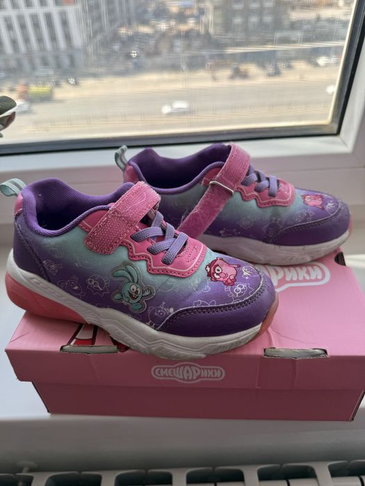 Кроссовки-ботинки для девочки 29