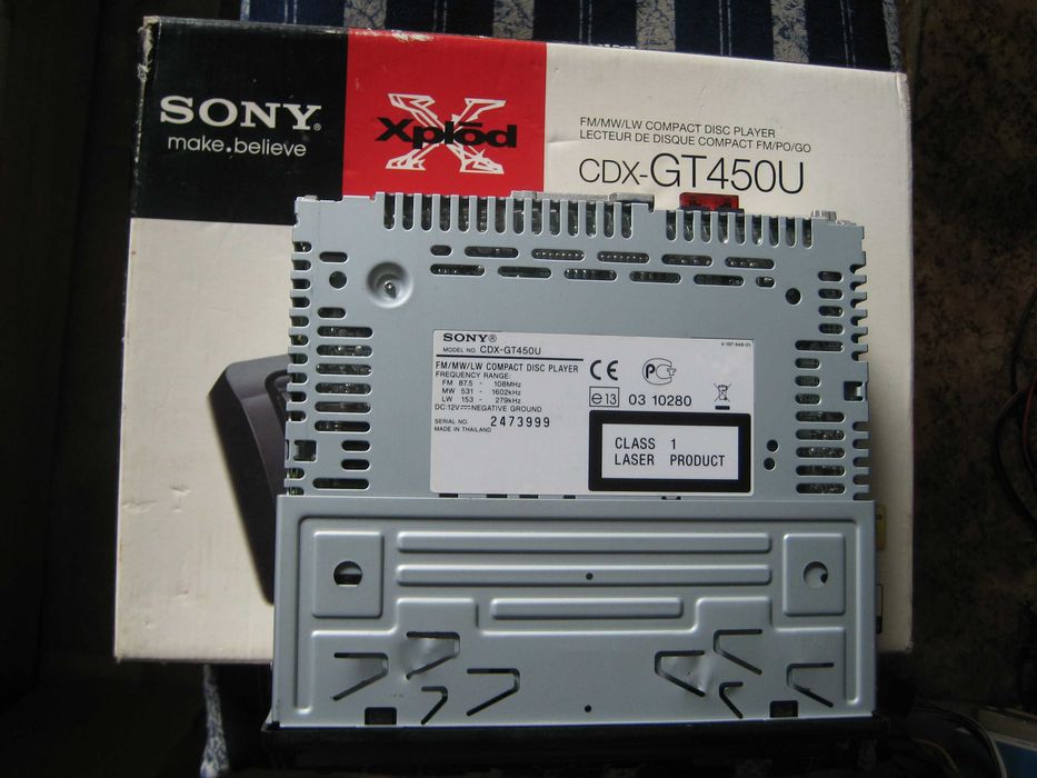 Продавам Sony CDX-GT450U 52WХ4