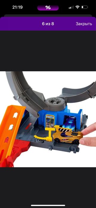 Оригинальная игрушка hot wheels