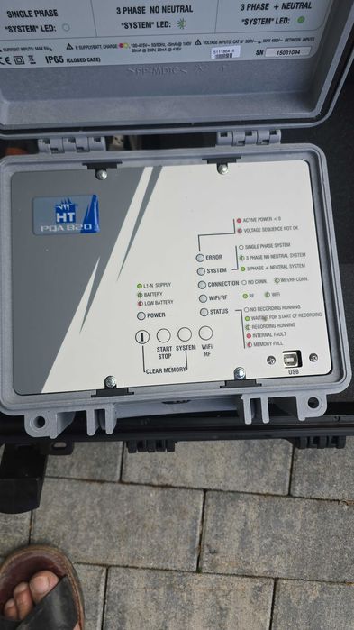 Analizor Profesional Calitate Energie HT Instruments PQA820 - Trusă Completă