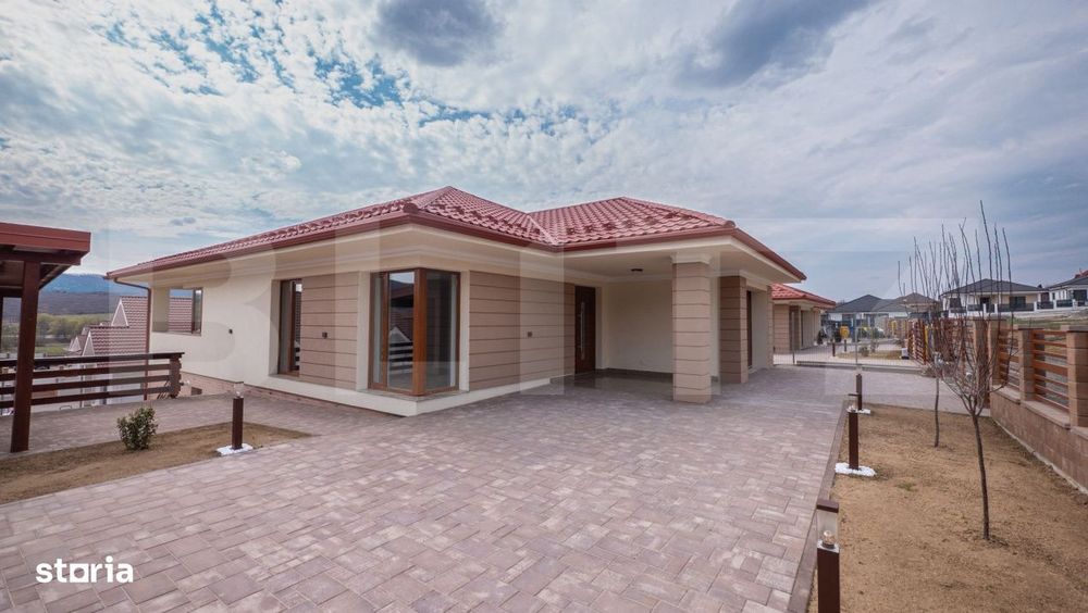 Casa premium D+P, 194.71 mp, teren 555 mp, garaj si terasa incalzita