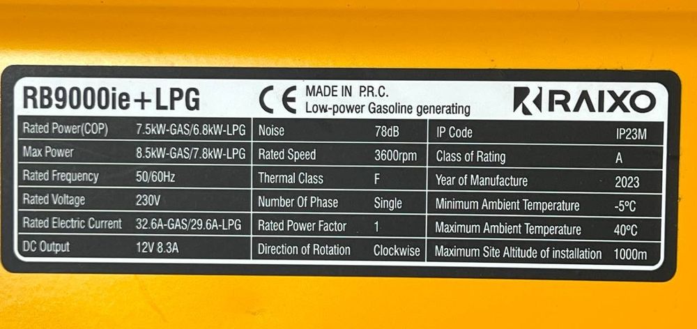 Invertorni generator RAIXO