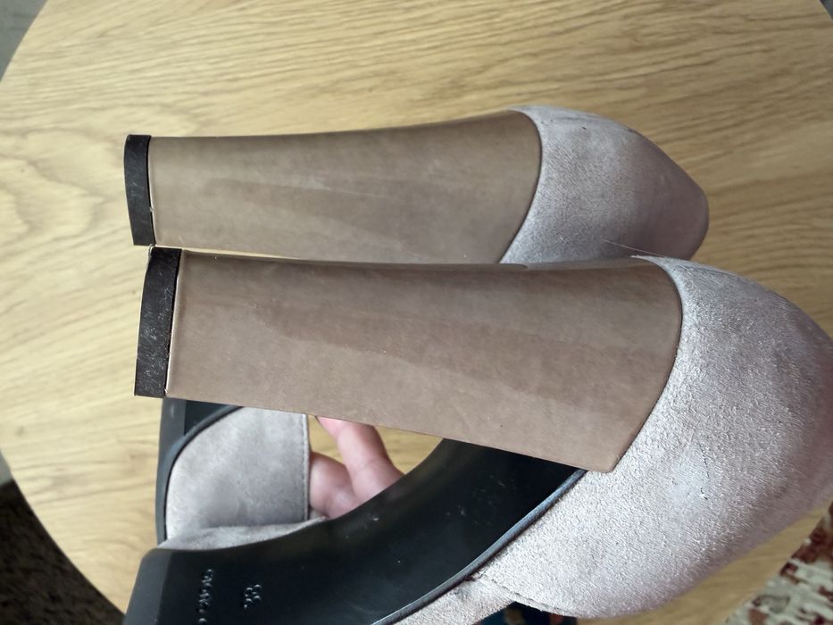 Pantofi Musette piele intoarsa, 38