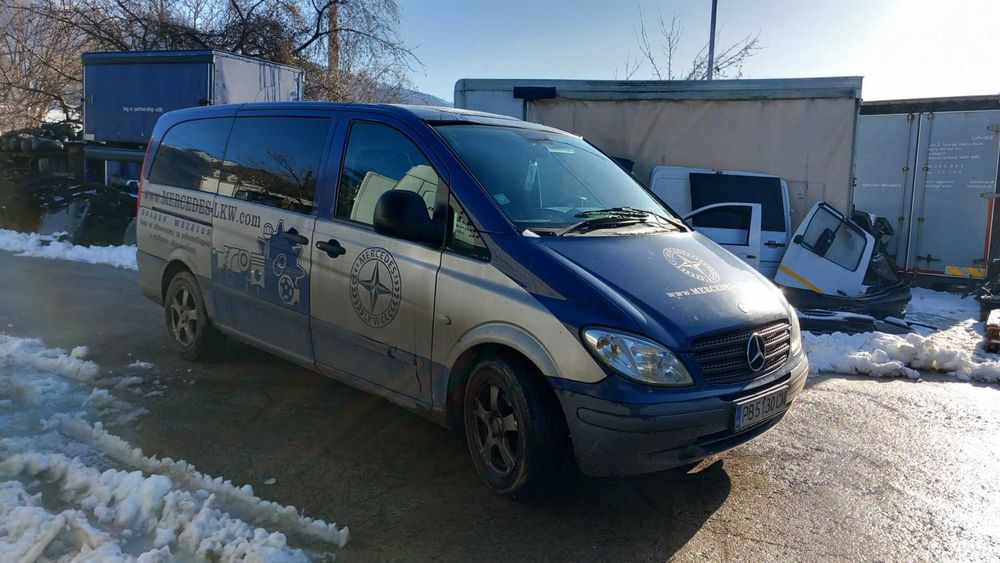 Mercedes-Benz Vito W639 OM646 Пътническо НА ЧАСТИ!