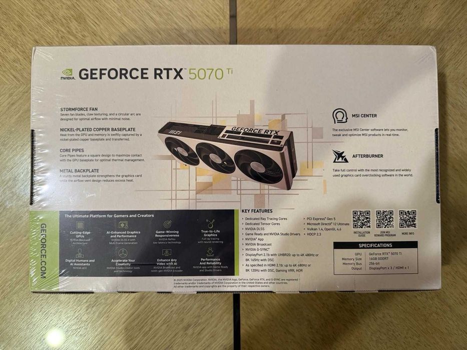 Geforce RTX 5070 Ti