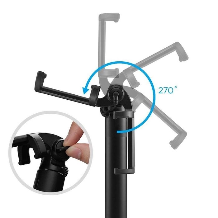 Селфи стик регулируем