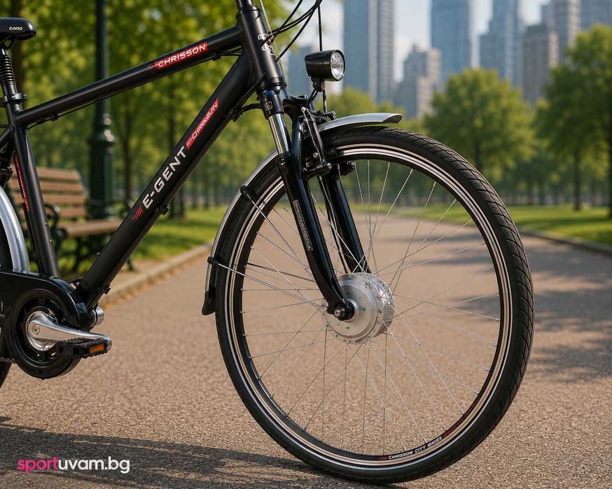 Електрически велосипед 28 Chrisson E-Gent Black Matt Shimano Nexus 7