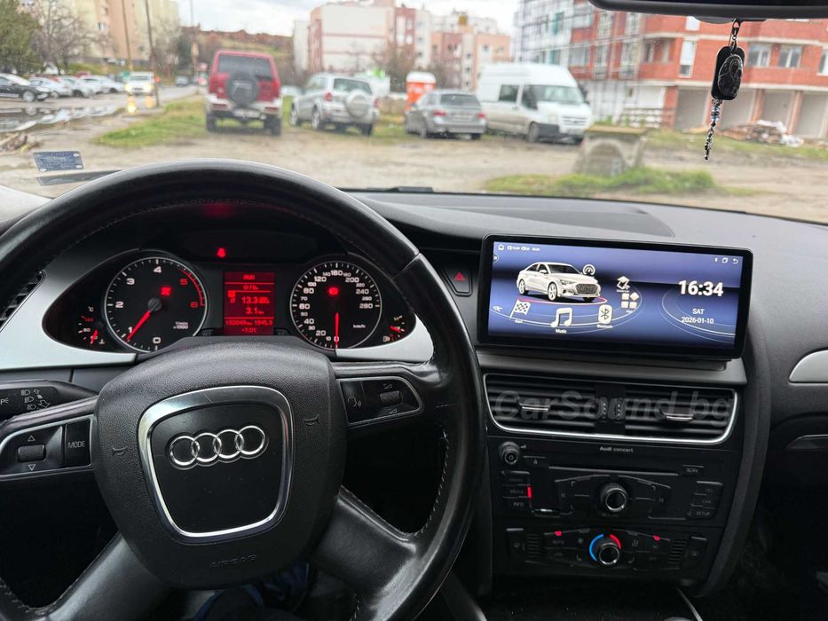 Audi A4 A5 B8 – 10.33” Android 15 Мултимедия CarPlay Навигация Андроид