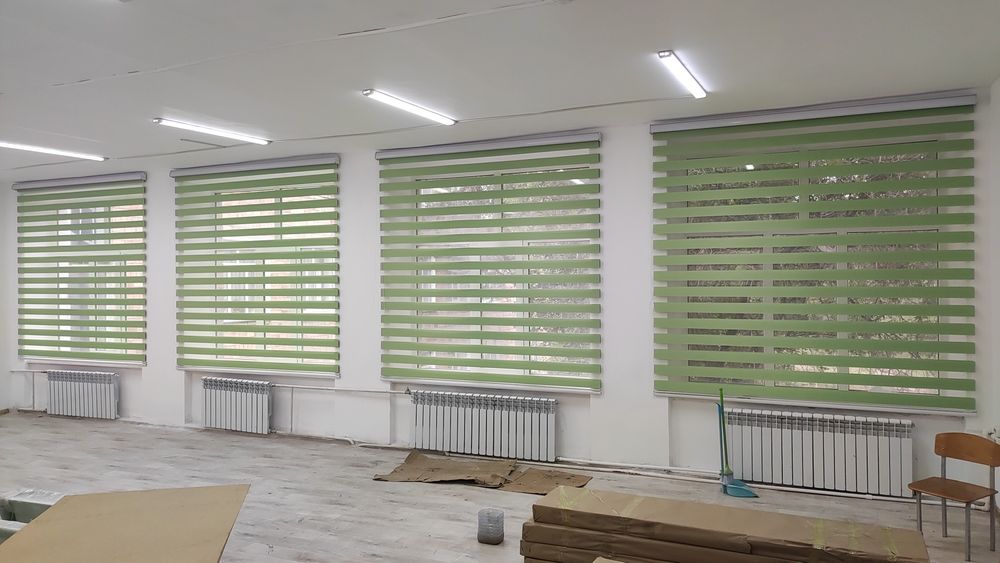 Жалюзи-День ночь- Ролл шторы