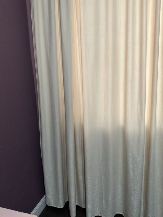 Шторы кремового цвета