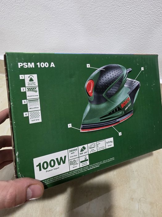 Aparat mașină de slefuit bosch PSM 100 A