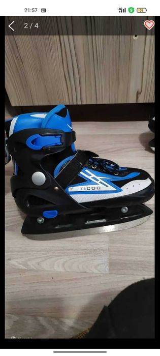 Коньки раздвижные детские 35-38