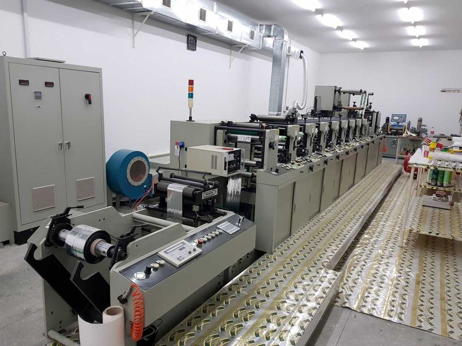 Продается готовый бизнес производства этикеток. Флексо машина