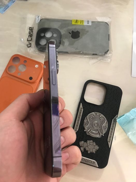 Iphone 14 PRO , 128gb , purple , 90%