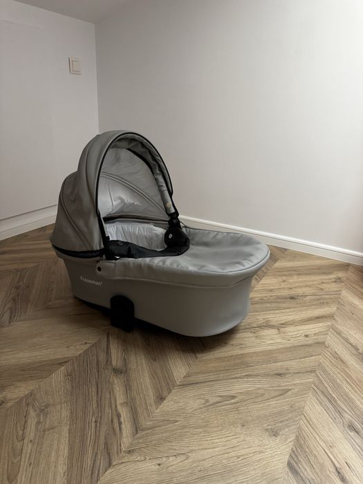 Carucior 3 in 1 Rider Soft Light Grey – Krausman