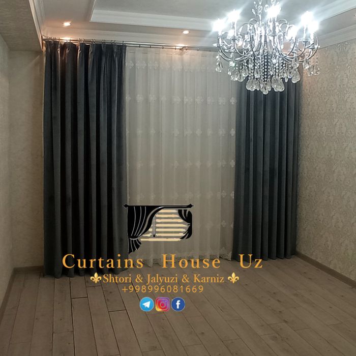 Pardalar! Istalgan dizayenda pardalar tikish. & Jaluzu na Zakaz!