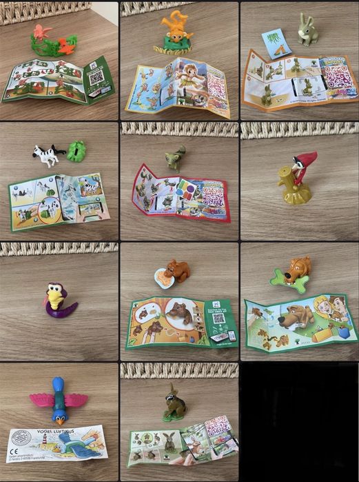 Kinder разные серии