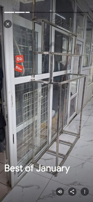 Витрина Продам. Металлическая