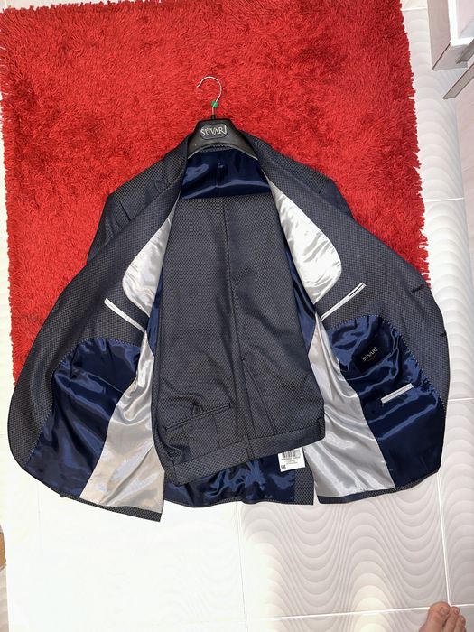 Suvari costum barbatesc slim fit, costum nunta, botez