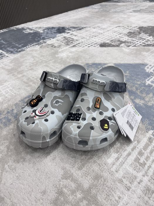 Кроксы bape crocs