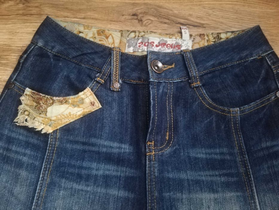 Дамска дънкова пола