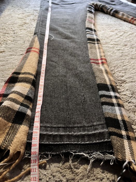 Blugi burberry custom