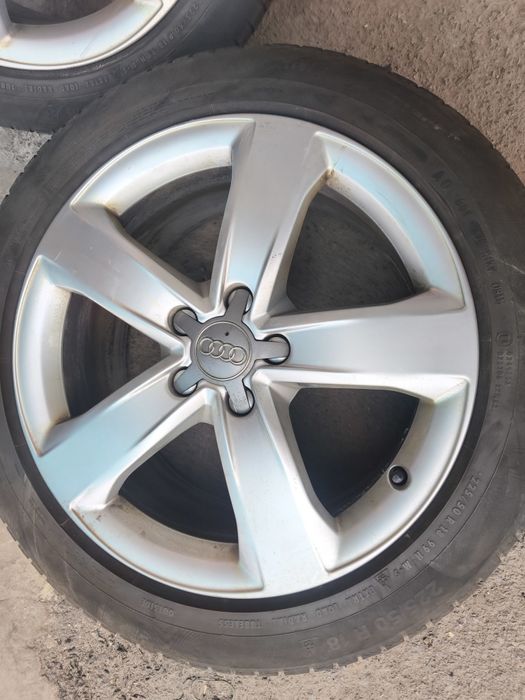 18" 2броя оригинални алуминиеви джанти за Audi A6...