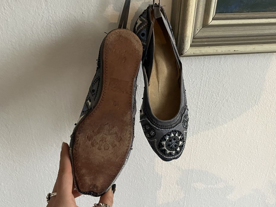 Винтидж / vintage обувки балерини