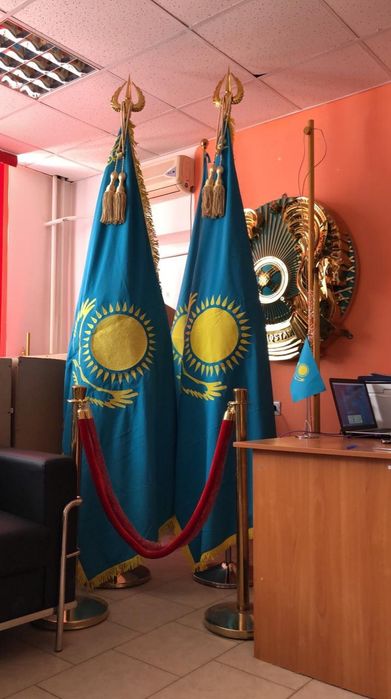 Флаг Республики Казахстан