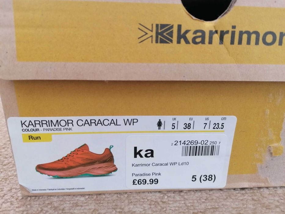 Детски / дамски зимни водоустойчиви маратонки Karrimor Waterproof