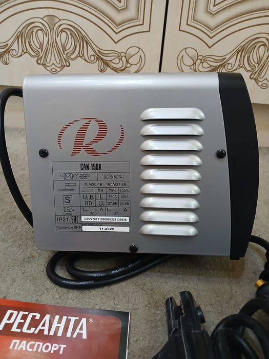 Сварочный  аппарат янги бирор марта ишламаган