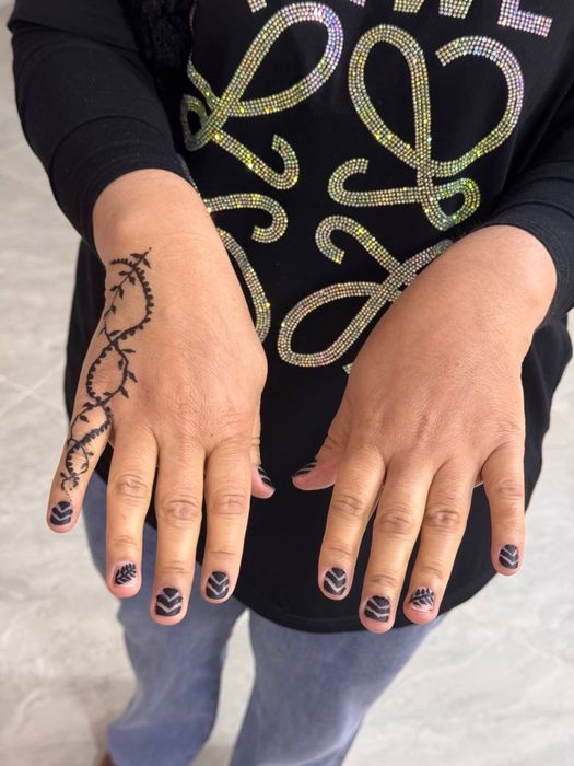 Qosh lab permanent (bio texnika) makiyaj manikyur yaponskiy, xina