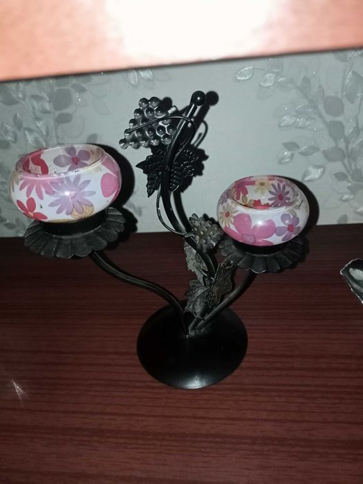 Подсвечник металлический