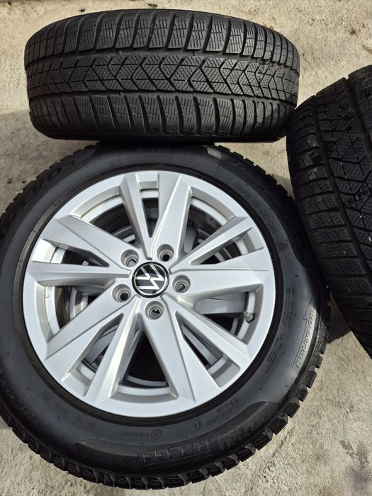 Roți cu jante originale Vw Caddy Touran Sharan Passat  Golf