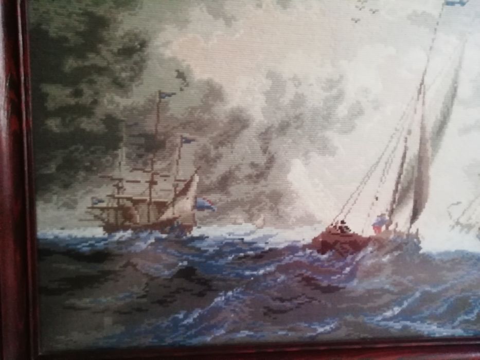 Неспокойно езеро Вилеров гоблен