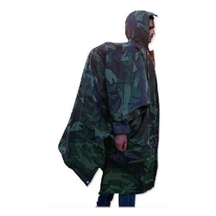 Pelerina ploaie 3 in 1 impermeabila pentru camping, drumetii, pescuit