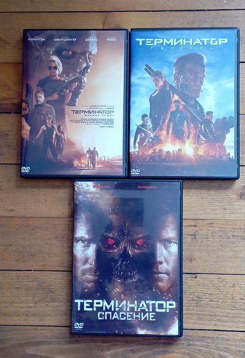 DVD-Терминатор Terminator 4-5-6