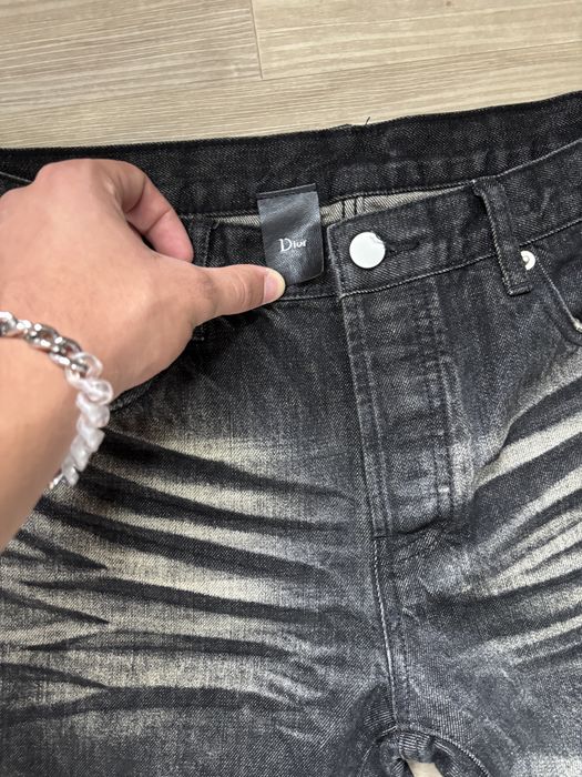 Hedi slimane clawmark jeans