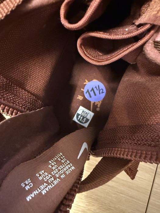 Nike SF Air Force 1 Mid-  Pueblo Brown/Dark Russet-Sail-Pueblo 45,5