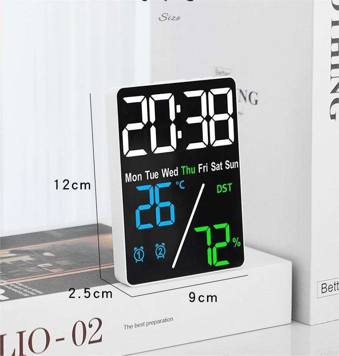 Настольная электронный часы 5508